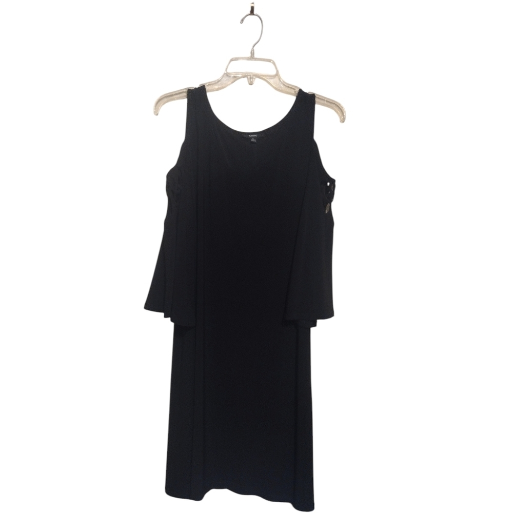 MSK Cold Shoulder V-Neck Midi Dress Size XL! Formal, Casual, Party/Cocktail